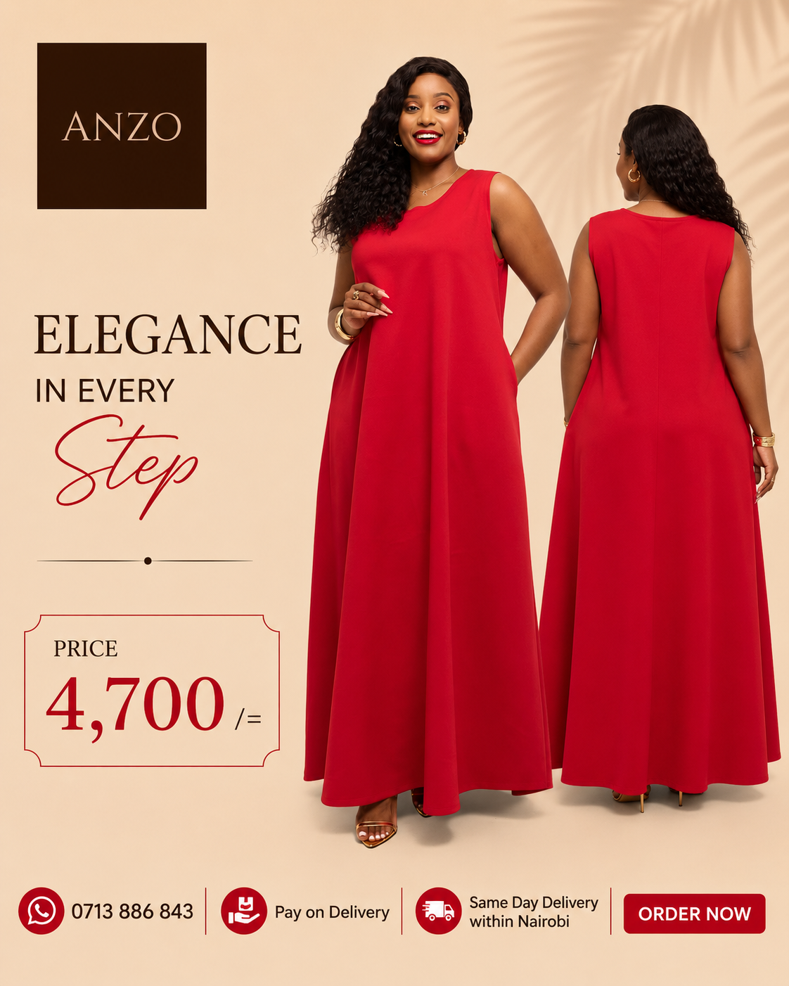 Red Maxi Dress